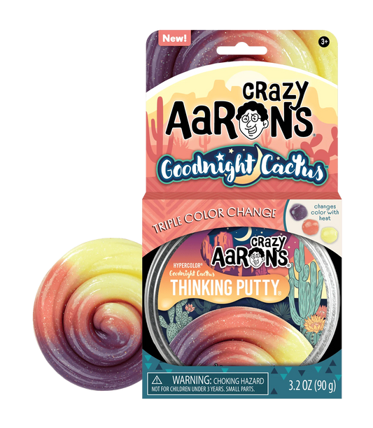 CRAZY AARONS GOODNIGHT CACTUS THINKING PUTTY