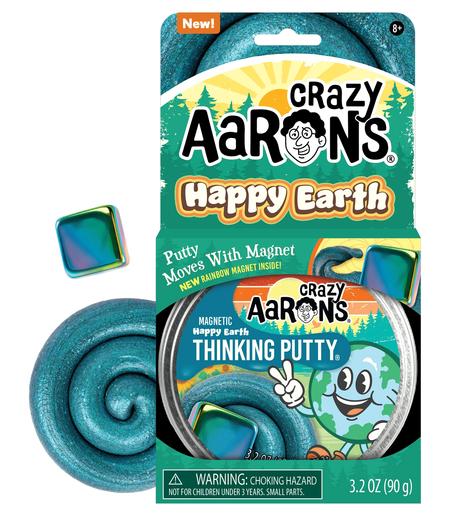 CRAZY AARONS HAPPY EARTH THINKING PUTTY