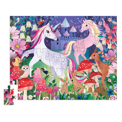 CROCODILE CREEK - 50 PIECE PUZZLE - UNICORN CASTLE