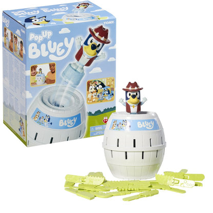 TOMY GAME - POP UP BLUEY