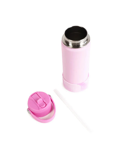 THE SOMEWHERE CO - WATER BOTTLE 500ML - LIGHT PINK SWIRL