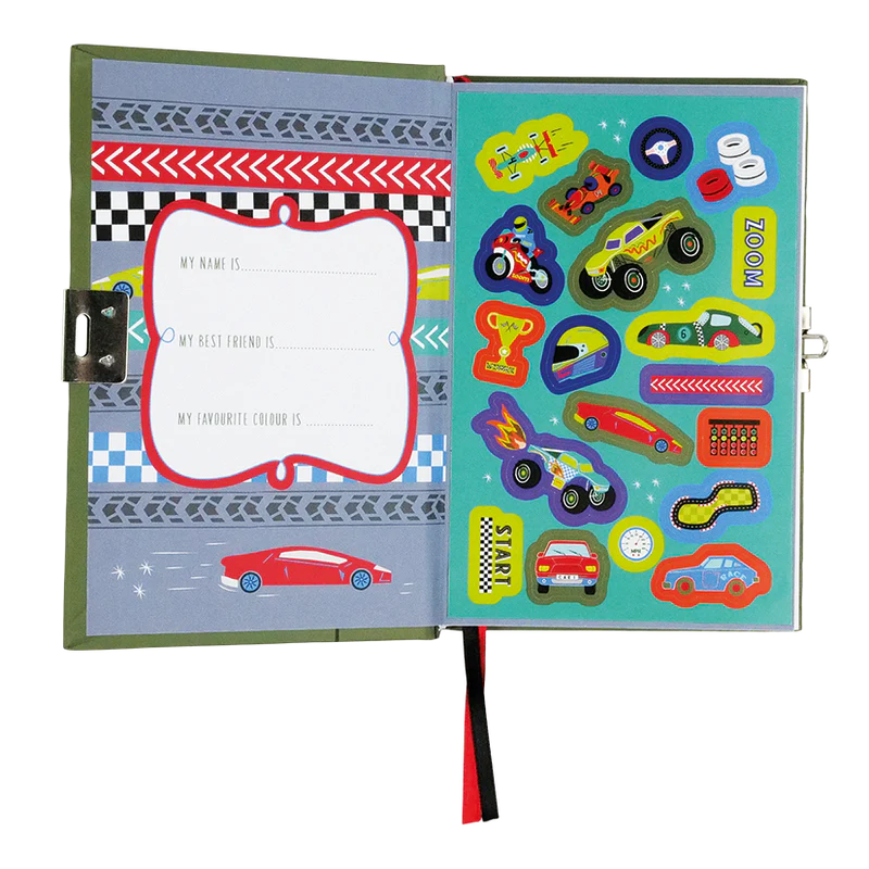 FLOSS & ROCK - SCENTED SECRET DIARY- CARS