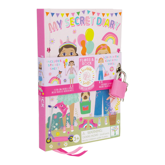 FLOSS & ROCK SECRET SCENTED DIARY - BEST FRIENDS