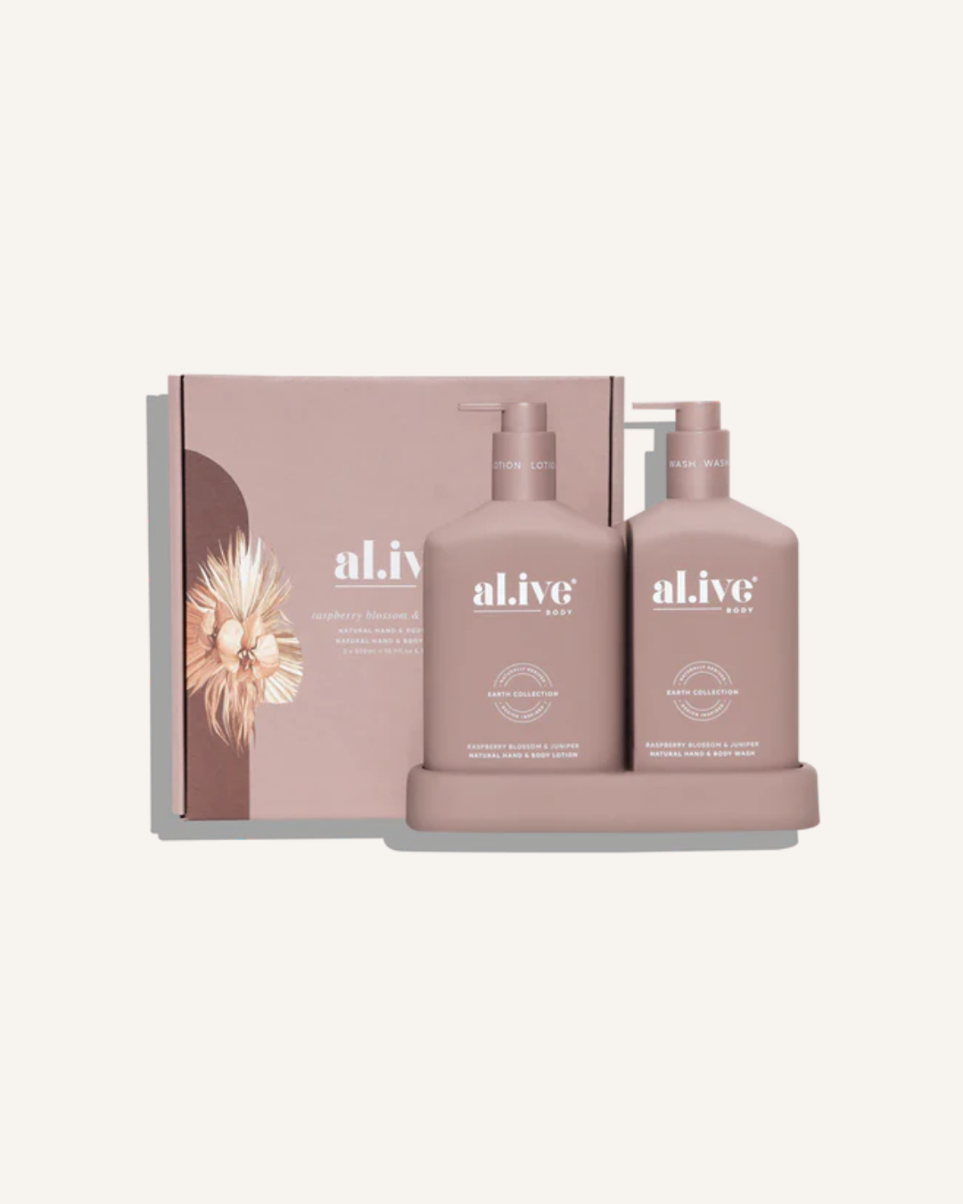 AL.IVE WASH & LOTION DUO - RASPBERRY BLOSSOM & JUNIPER DUO