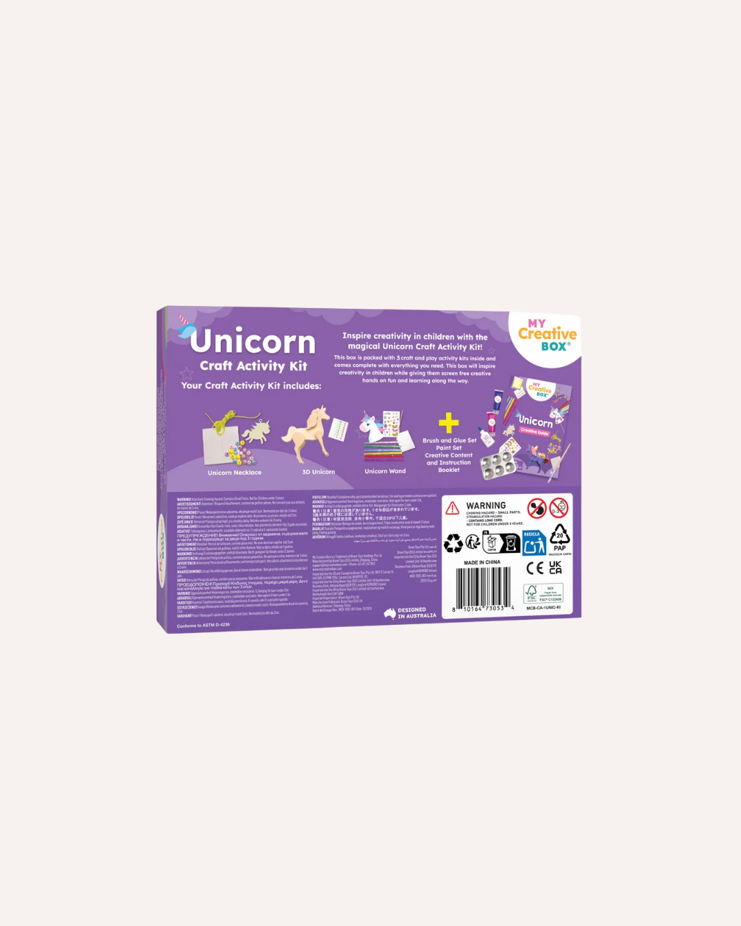 MY CREATIVE BOX - CRAFT ACTIVITY KIT - UNICORN