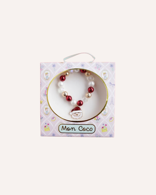 FESTIVE MON COCO - SANTA BRACELET