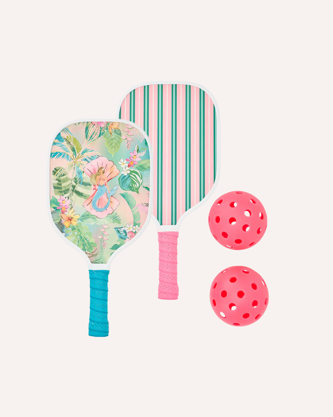 ANNABEL TRENDS - PICKLEBALL PADDLE SET - TIKI ISLAND