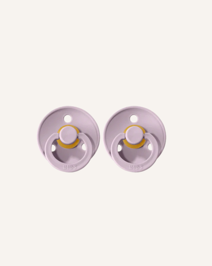 BIBS DUMMIES - SIZE 1 DUSKY - LILAC