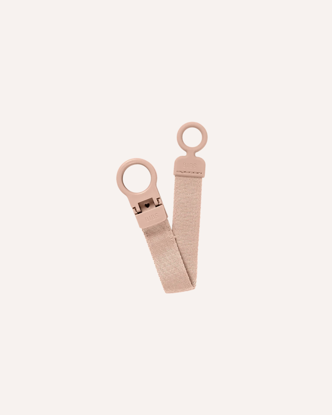 BIBS DUMMIES - LOOP CLIP - BLUSH