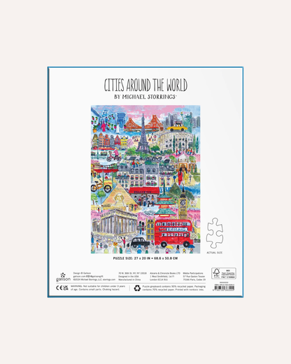 GALISON - 1000P PUZZLE - CITIES AROUND THE WORLD