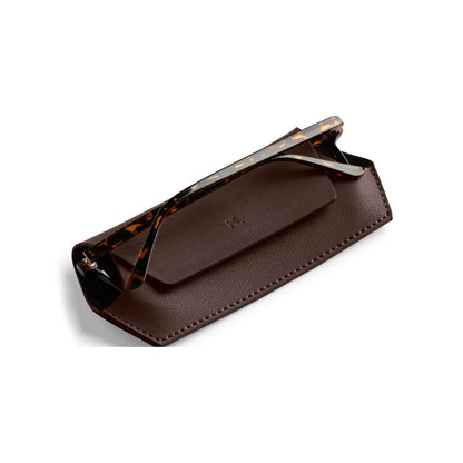 FOX AND LEO GLASSES CASE - CHOCOLATE