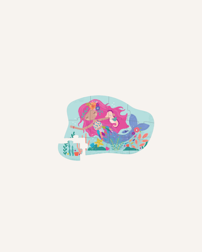 CROCODILE CREEK - 12 PIECE PUZZLE - MERMAID DREAMS MINI
