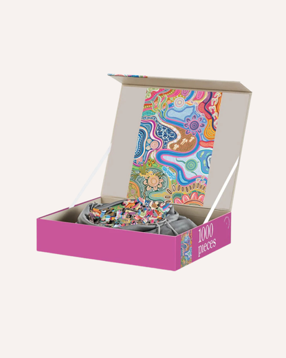 JOURNEY OF SOMETHING  PUZZLE - COLOURFUL LIFE - 1000 PIECE