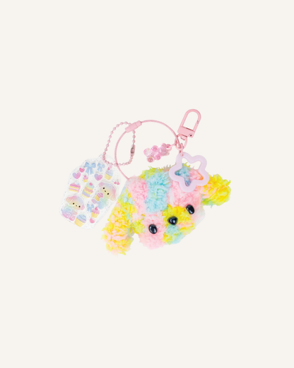 TIGER TRIBE - BAG CHARM KIT - FLUFFY DOG
