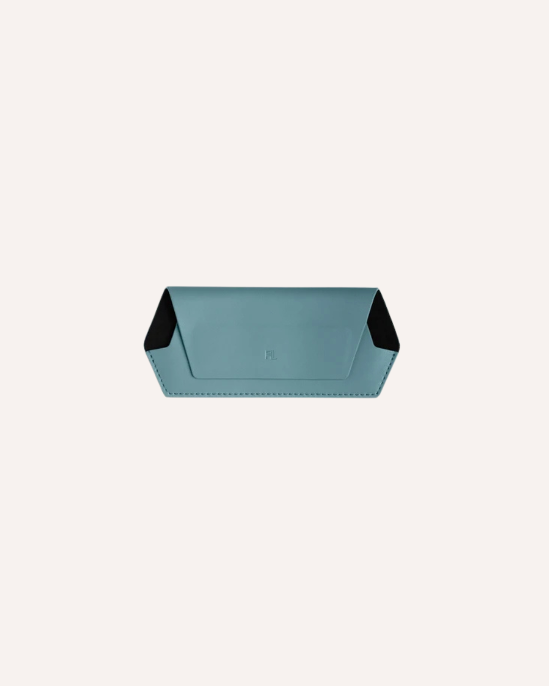 FOX AND LEO GLASSES CASE - TEAL