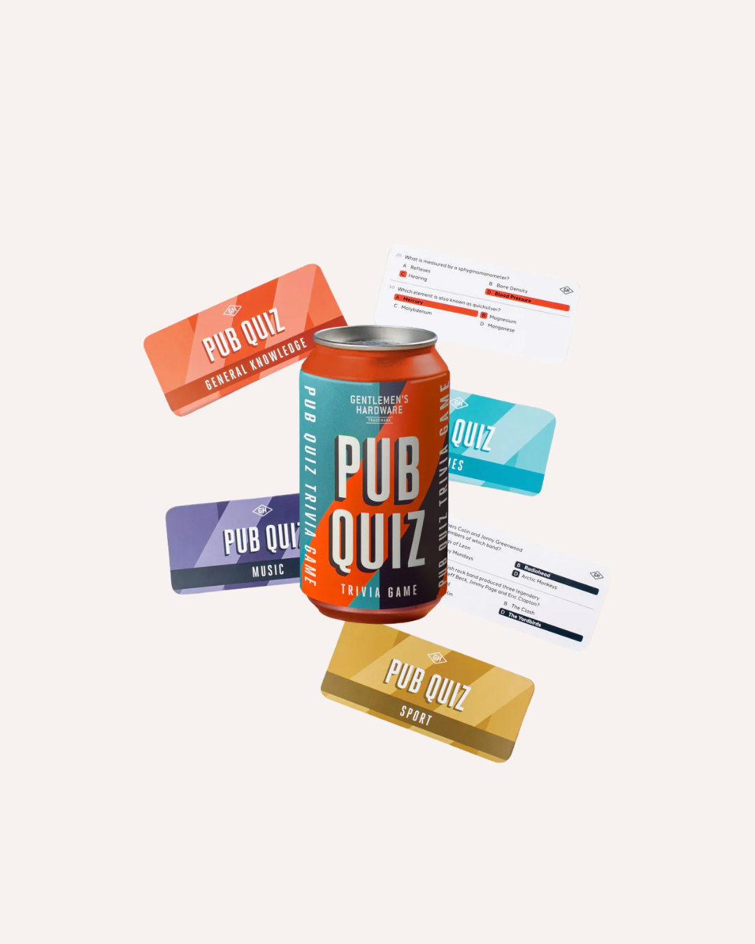 GENTLEMEN'S HARDWARE - PUB QUIZ IN A CAN