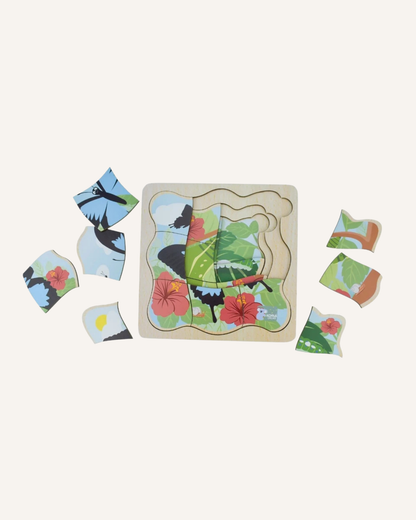 KOALA DREAM - LIFE CYCLE LAYERED PUZZLE - ULYSSES BUTTERFLY