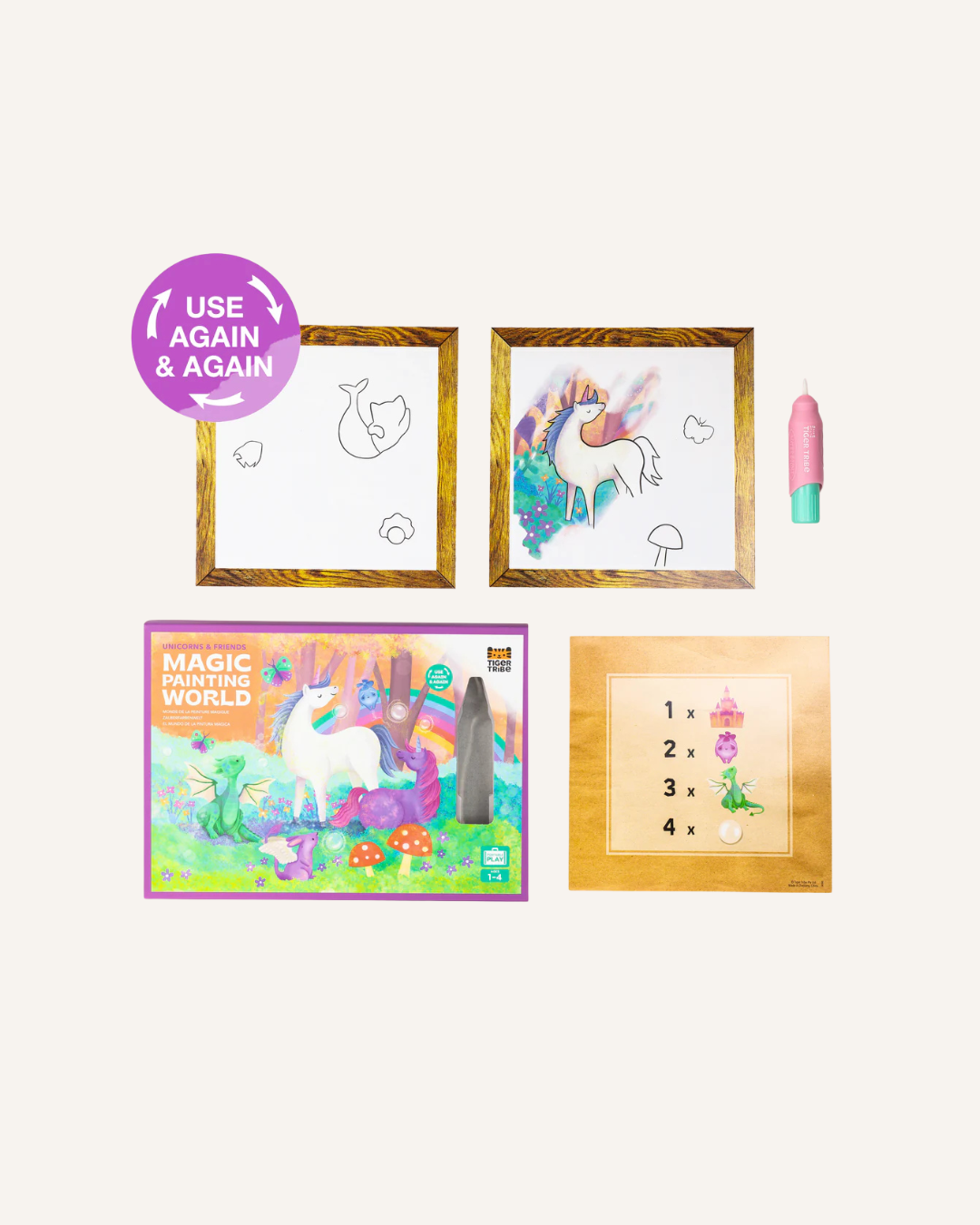 TIGERTRIBE - MAGIC PAINTING WORLD - UNICORNS & FRIENDS
