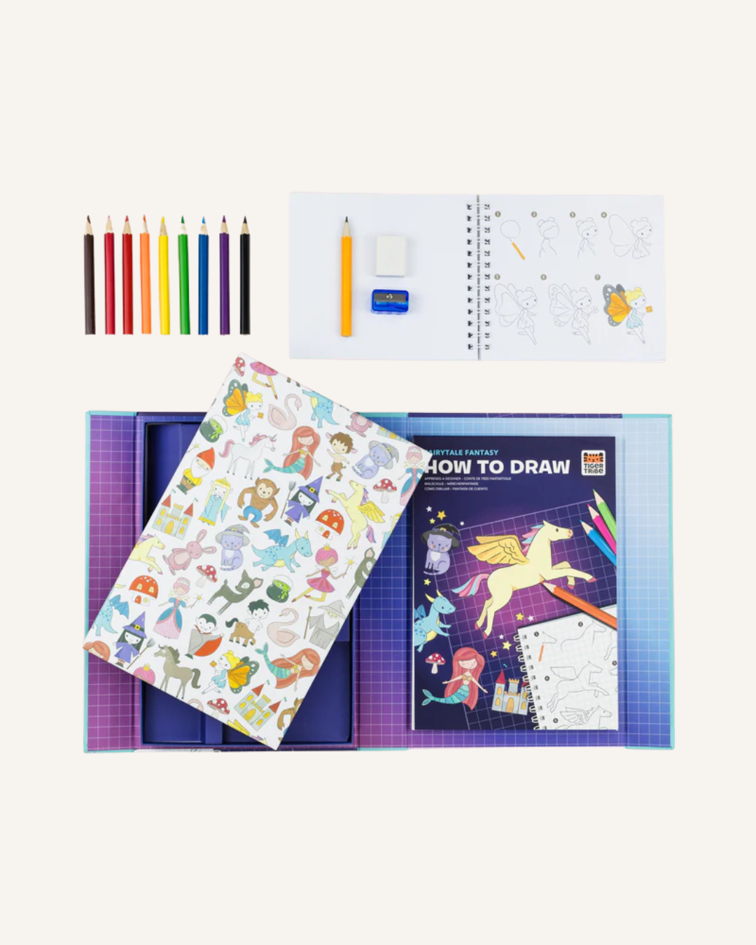 TIGERTRIBE HOW TO DRAW - FAIRYTALE FANTASY
