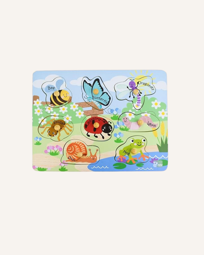 KOALA DREAM - PEG PUZZLE - INSECTS