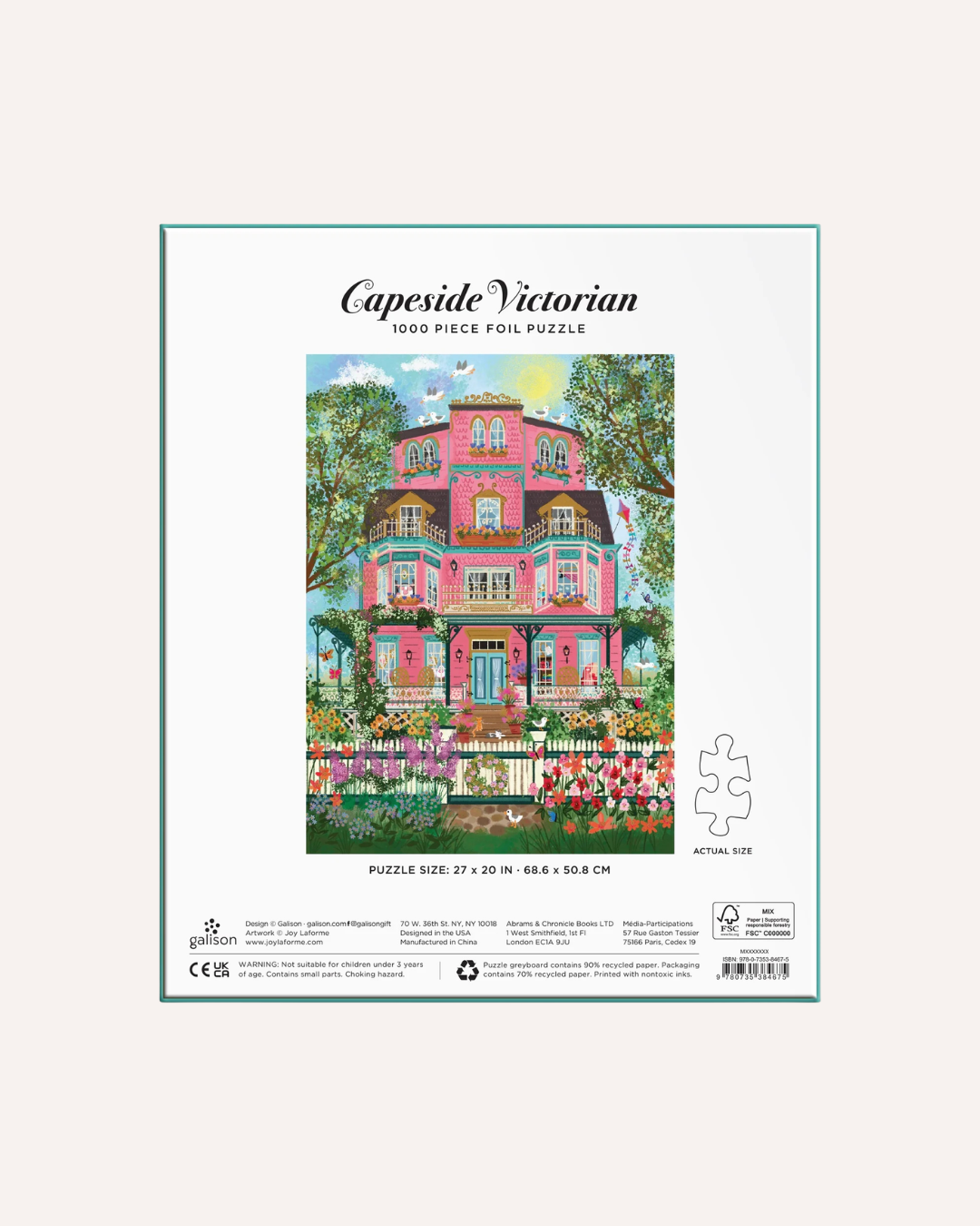 GALISON - 1000P PUZZLE - CAPESIDE VICTORIAN