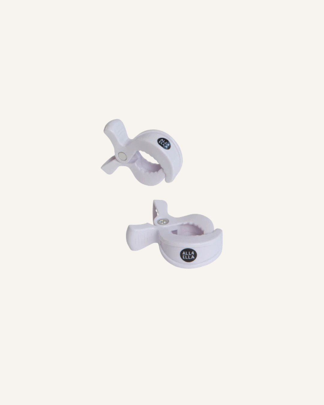 ALL 4 ELLA - PRAM PEGS - WHITE