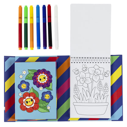 TIGERTRIBE - COLOURING SET - GARDEN FRIENDS