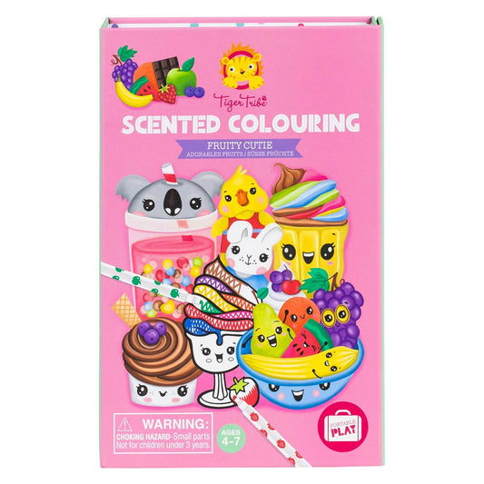 TIGERTRIBE -  COLOURING SET - SCENTED COLOURING FRUITY CUTIE