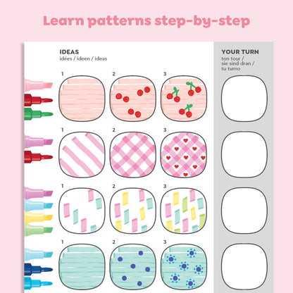 TIGERTRIBE - GREAT BIG COLOURING SET - MAGICAL MINI WORLDS