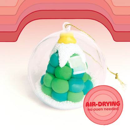 TIGERTRIBE - CLAY CRAFT - ORNAMENT KIT - SNOWMAN & TREE
