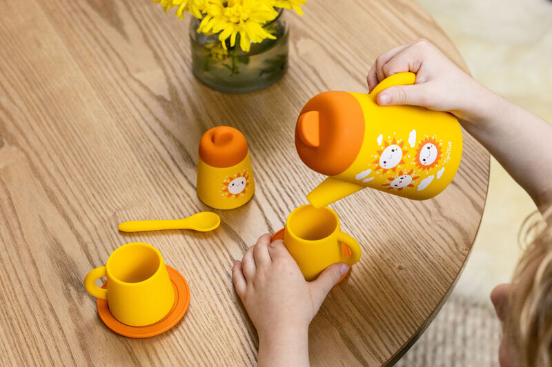 TIGERTRIBE TOY - SILICONE TEA SET - SUNNY DAYS