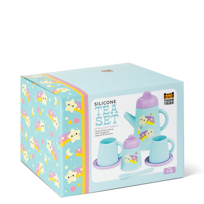 TIGERTRIBE TOY - SILICONE TEA SET - STARLIGHT PARTY