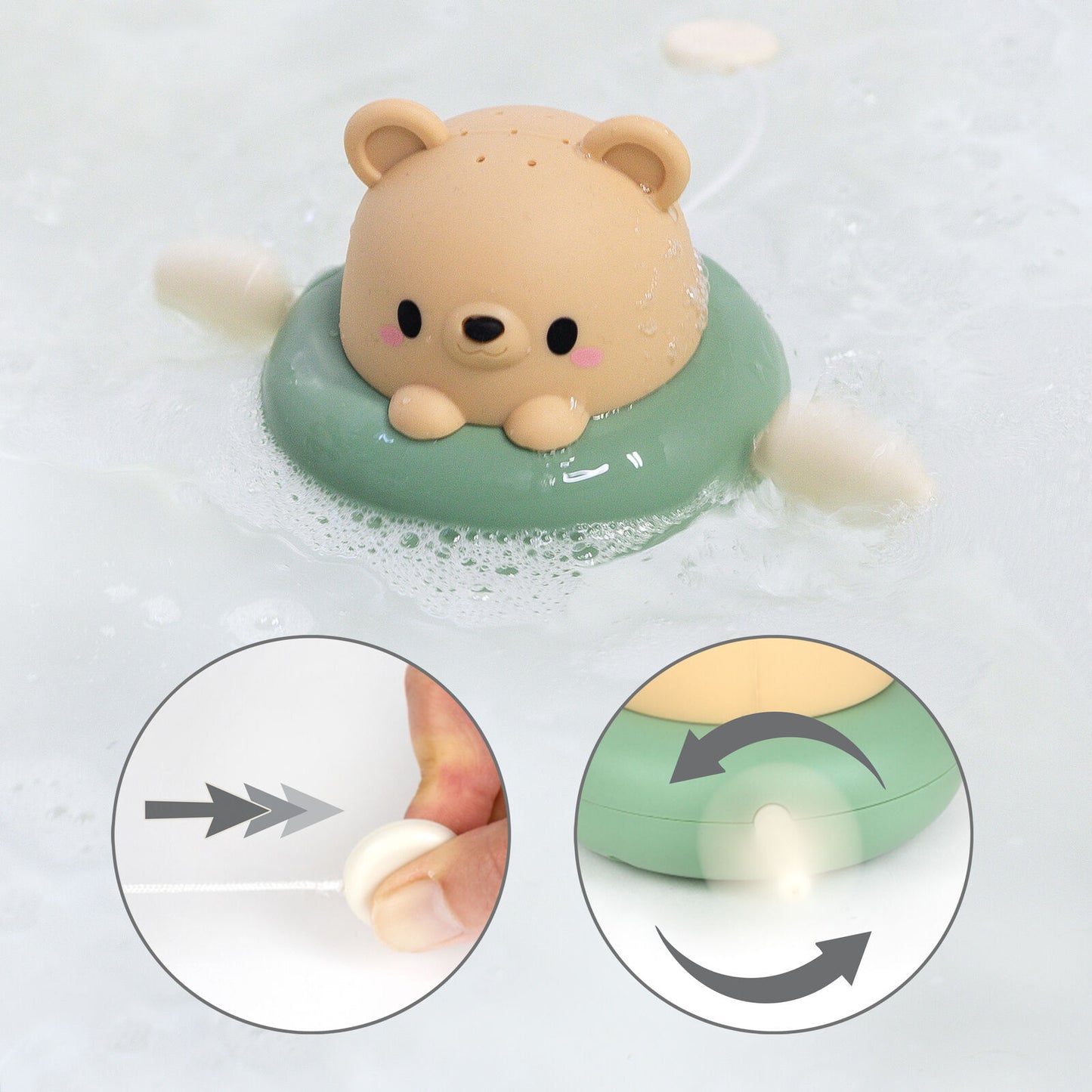 TIGERTRIBE - BATH PADDLE BOAT BEAR