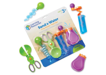 LEARNING RESOURCES - SAND & WATER FINE MOTOR TOOL SET