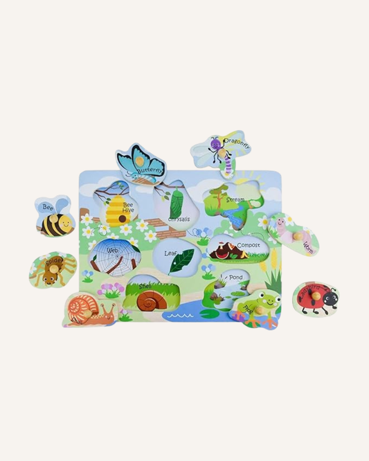 KOALA DREAM - PEG PUZZLE - INSECTS