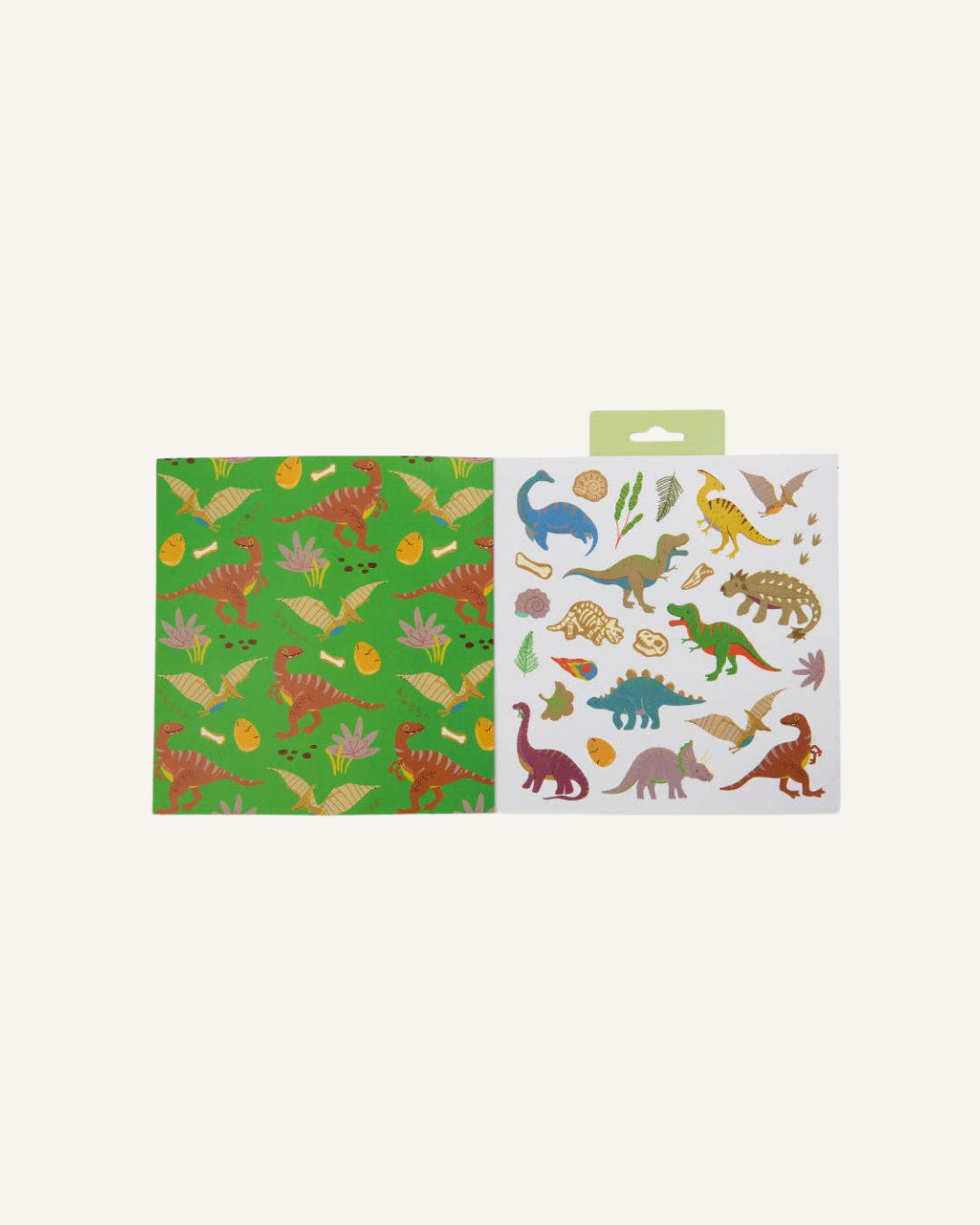 FLOSS & ROCK - MY STICKER & COLOURING BOOK - DINO
