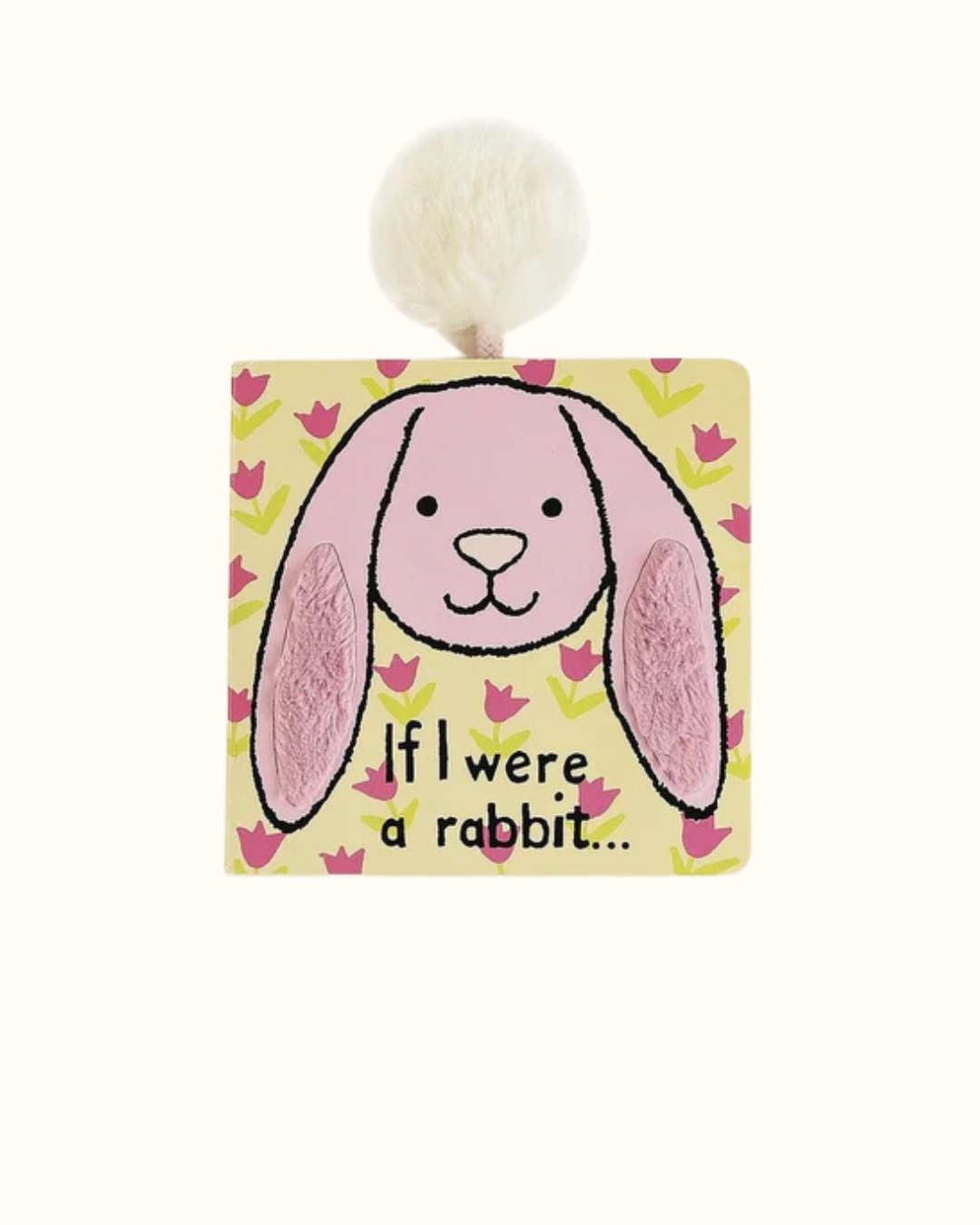 JELLYCAT SENSORY BOARD BOOK - IF I WERE A RABBIT