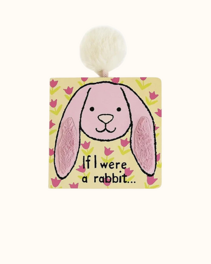 JELLYCAT SENSORY BOARD BOOK - IF I WERE A RABBIT