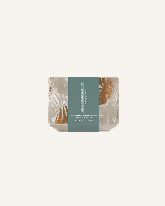 THE AROMATHERAPY CO - THERAPY GARDEN - CITRONELLA CANDLE