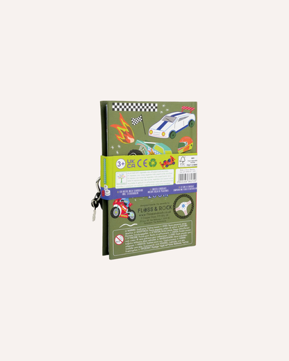 FLOSS & ROCK - SCENTED SECRET DIARY- CARS