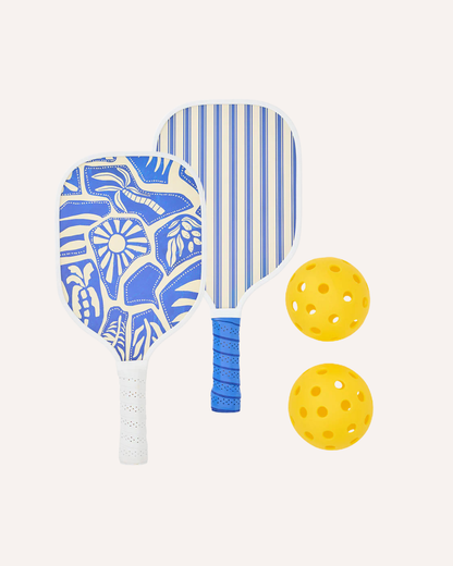 ANNABEL TRENDS - PICKLEBALL PADDLE SET - BLUE OASIS