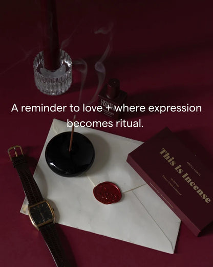 GENTLE HABITS - THIS IS INCENSE - HEARTFIRE