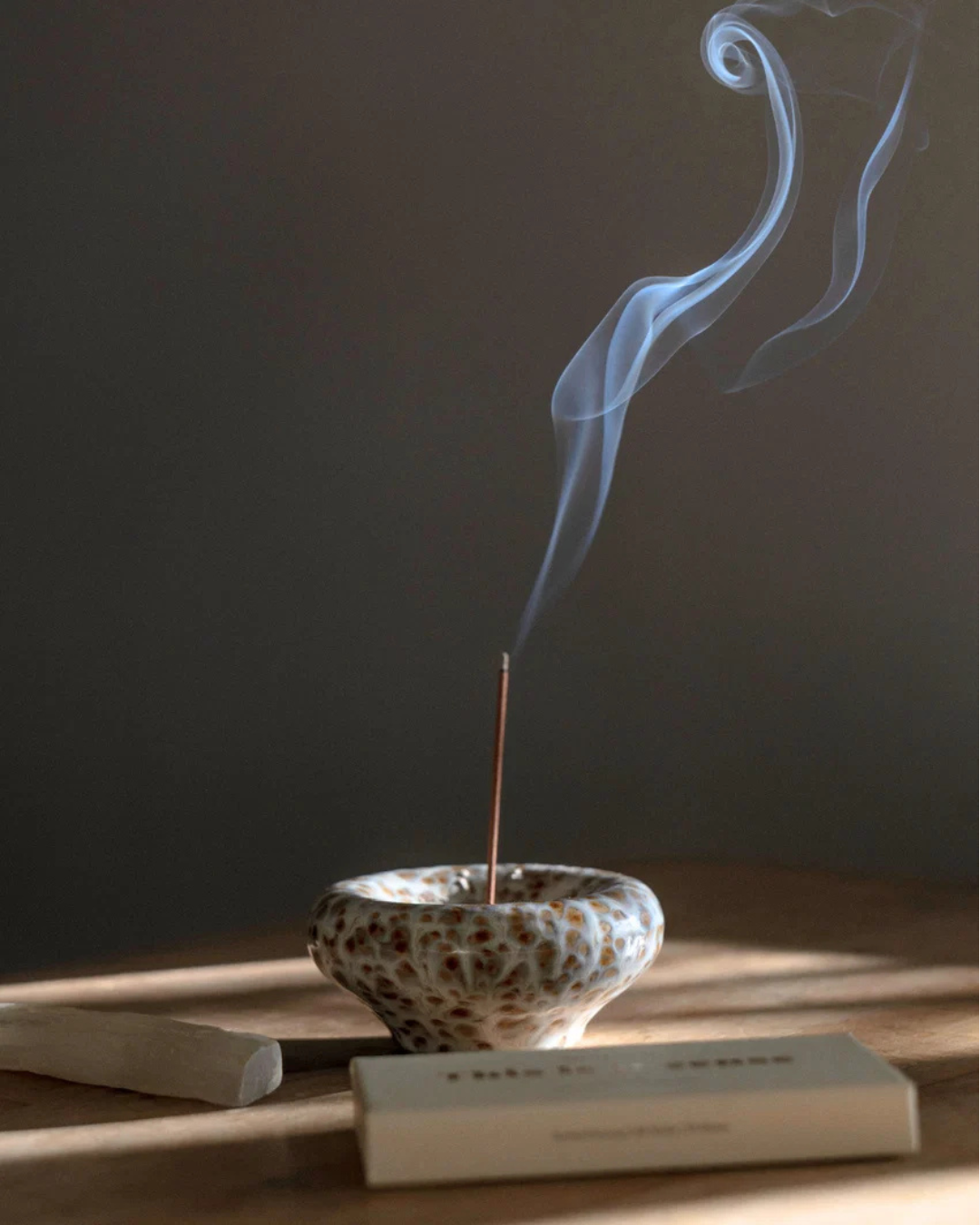 GENTLE HABITS - THE VESSEL INCENSE HOLDER - SEAFOAM