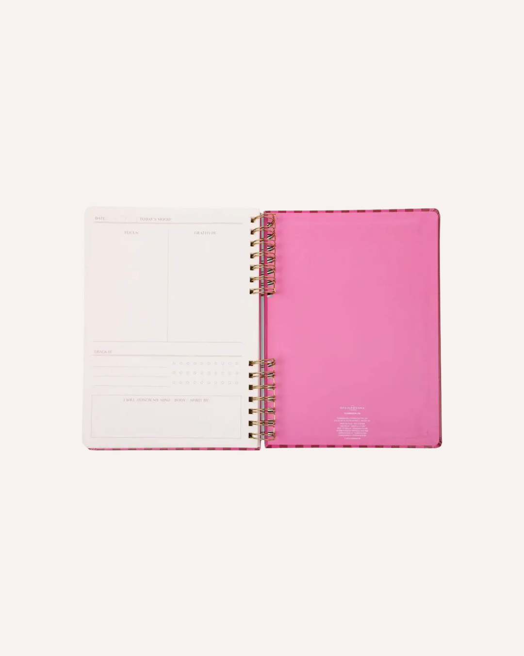 DESIGNWORKS INK - GOOD THINGS WELLNESS JOURNAL
