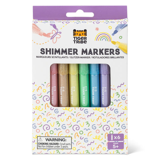 TIGERTRIBE - STATIONERY - SHIMMER MARKERS