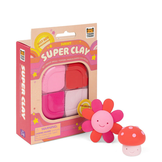 TIGERTRIBE SUPER CLAY - SUNET PINK + RED