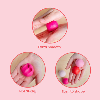 TIGERTRIBE SUPER CLAY - SUNET PINK + RED