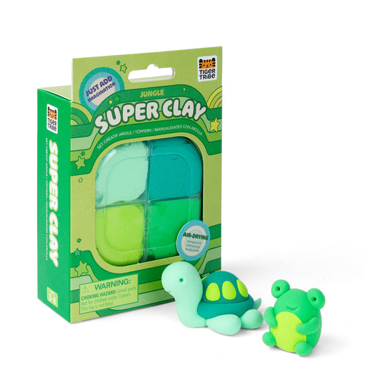 TIGERTRIBE SUPER CLAY - JUNGLE GREENS