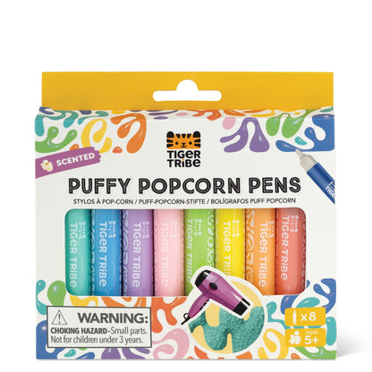 TIGERTRIBE - STATIONERY - PUFFY POPCORN PENS