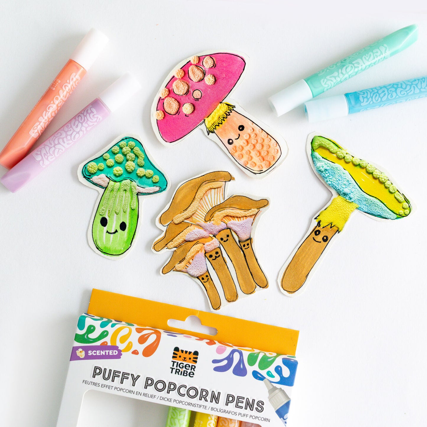 TIGERTRIBE - STATIONERY - PUFFY POPCORN PENS